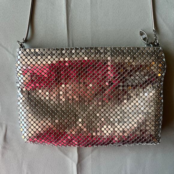 Silver Shiny Sequin Purse - Perfect for the Holidays! - Picture 1 of 7